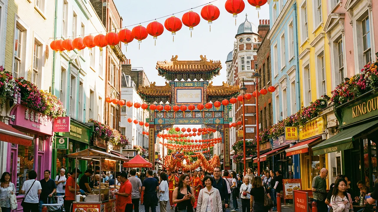 Enjoy a great shopping experience in London's Chinatown.