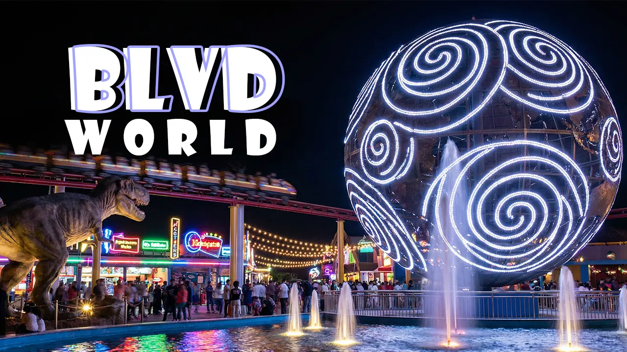 Enjoy the best entertaining tours in the amusement park and events at Boulevard World, creating wonderful atmospheres amidst numerous celebrations with family and friends.