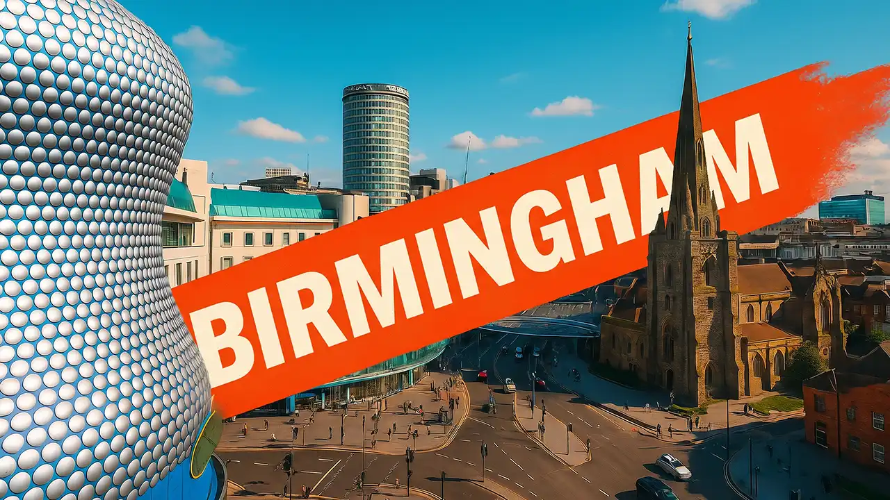 Enjoy with us your excursion to the sights of the Birmingham city .