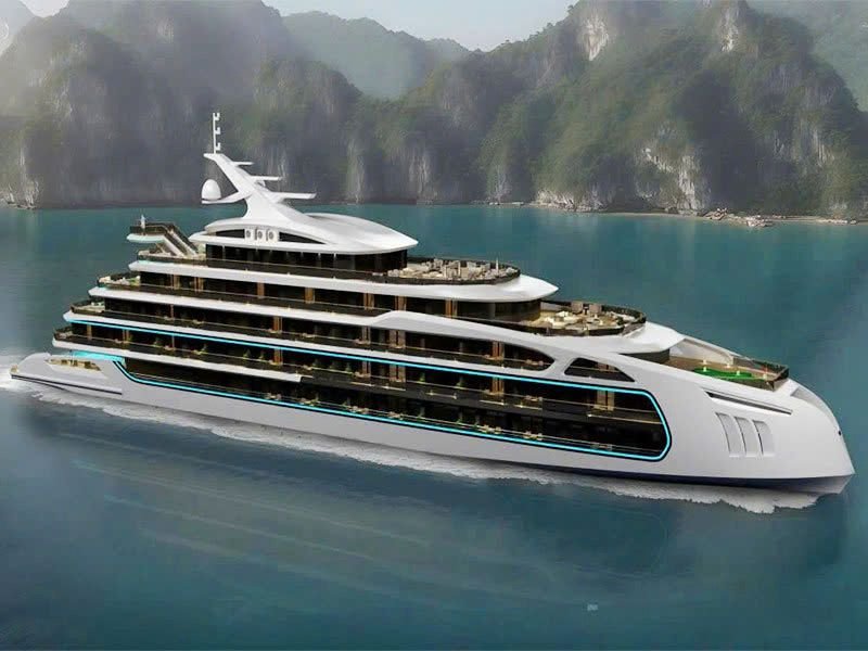 Celina cruise It is a new luxury cruise ship in Vietnam that offers tourist voyages through Ha Long Bay and Lan Ha Bay, and is classified among high-end cruises with an exceptional level of luxury.