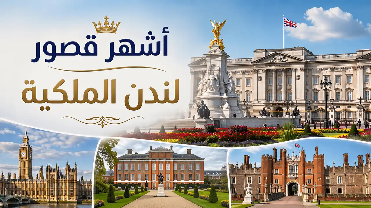 اكتشف معنا أهم القصور الملكية في مدينة لندن وتعرف على تاريخها العريق.