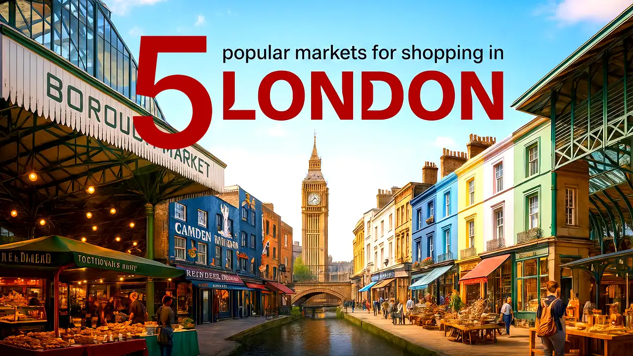 Enjoy a special shopping tour on the streets of London.