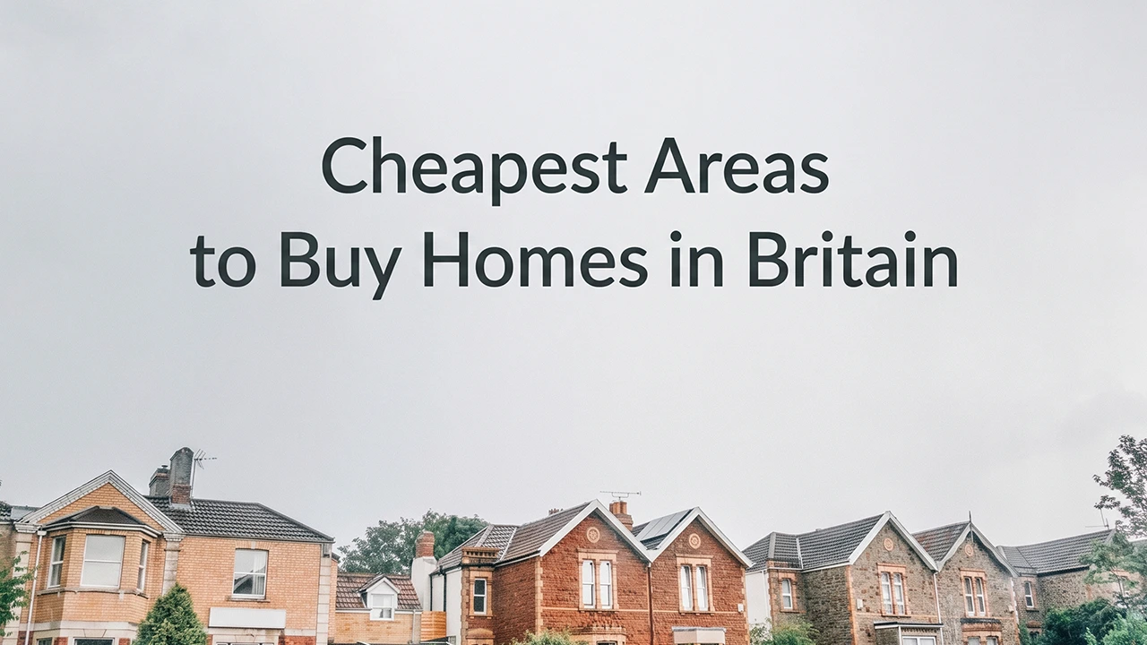 We present to you a series of areas across the United Kingdom known for their budget-friendly housing prices, ideal for families, students, and expatriates looking to purchase residential properties.