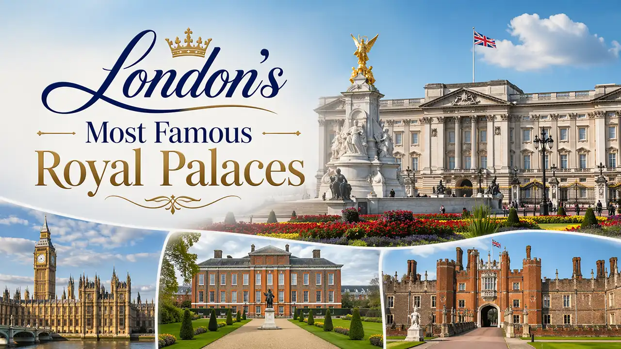 Discover the most important royal palaces in London and learn about their history.