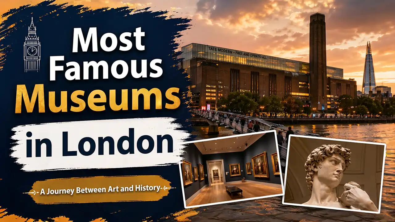 Get acquainted with a collection of the most famous museums in London with us.