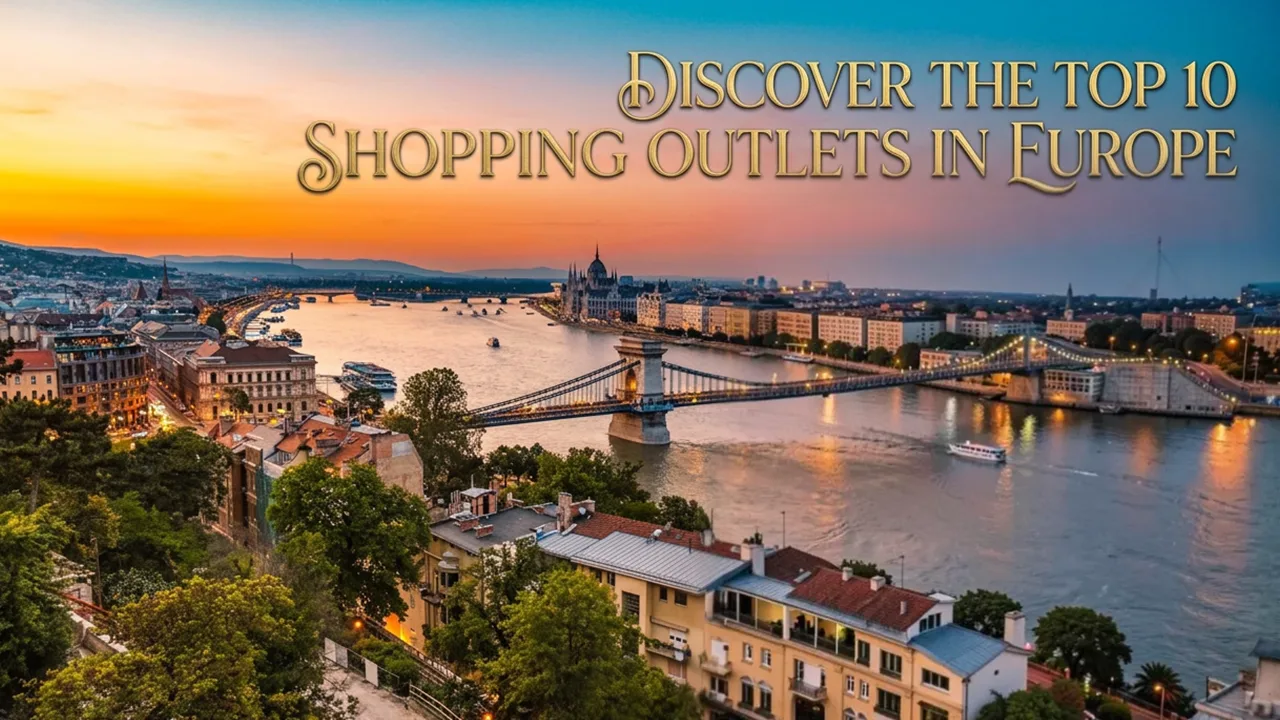 Explore the best discounted shopping destinations in Europe.