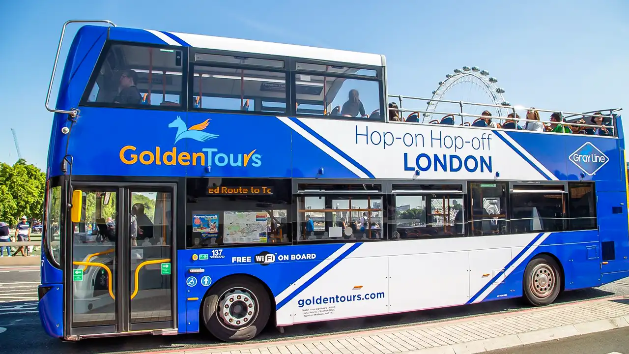 HOP-ON HOP-OFF 48 Hr LONDON BUS TOURS
