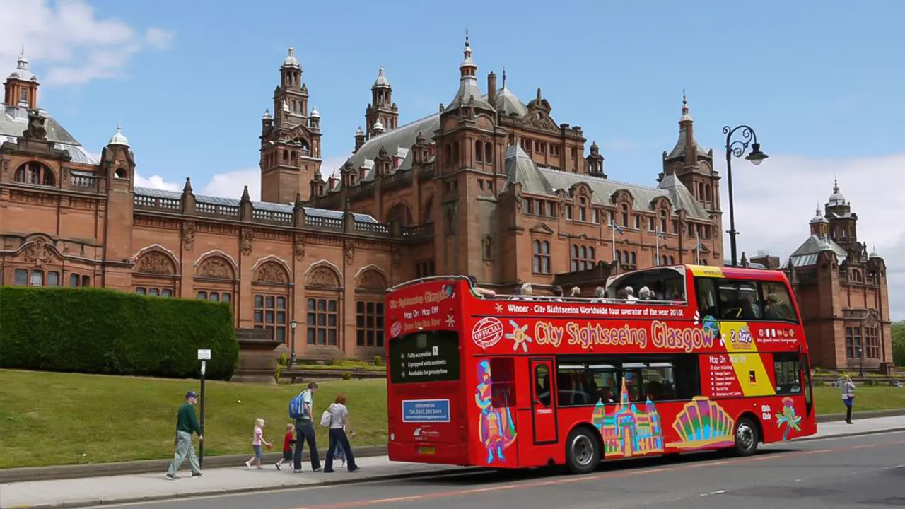 Bus tour of the city