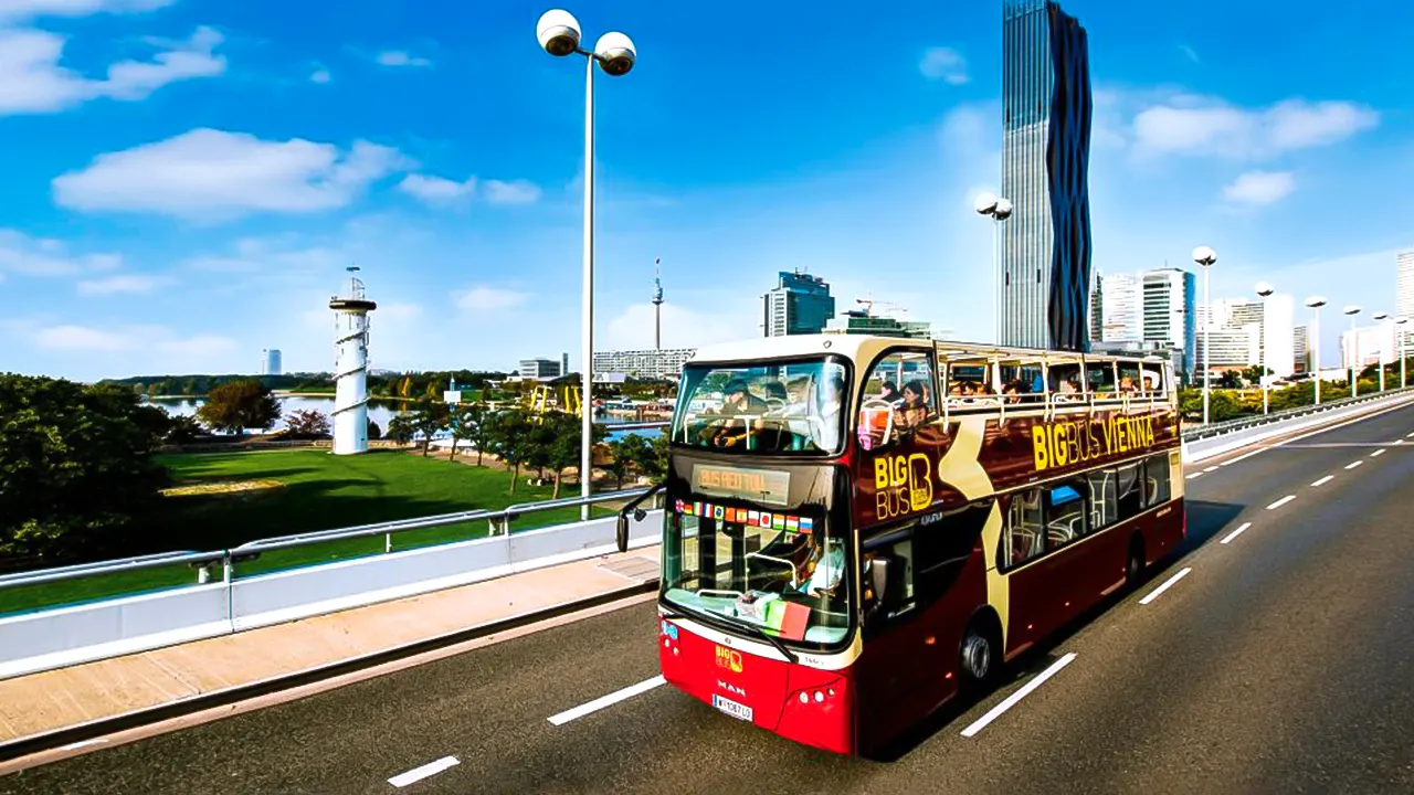Hop - on hop-off bus for City Sightseeing