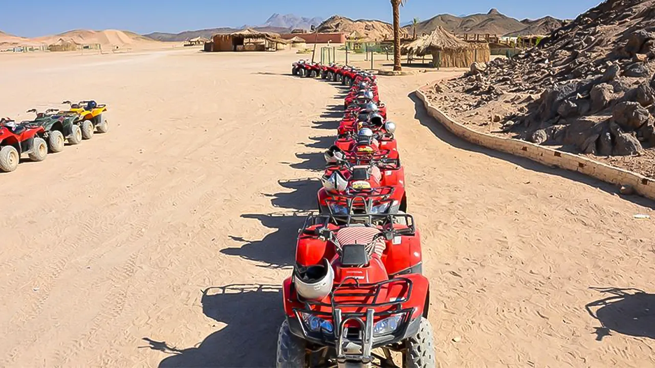 Morning beach buggy tour and camel ride by Transport