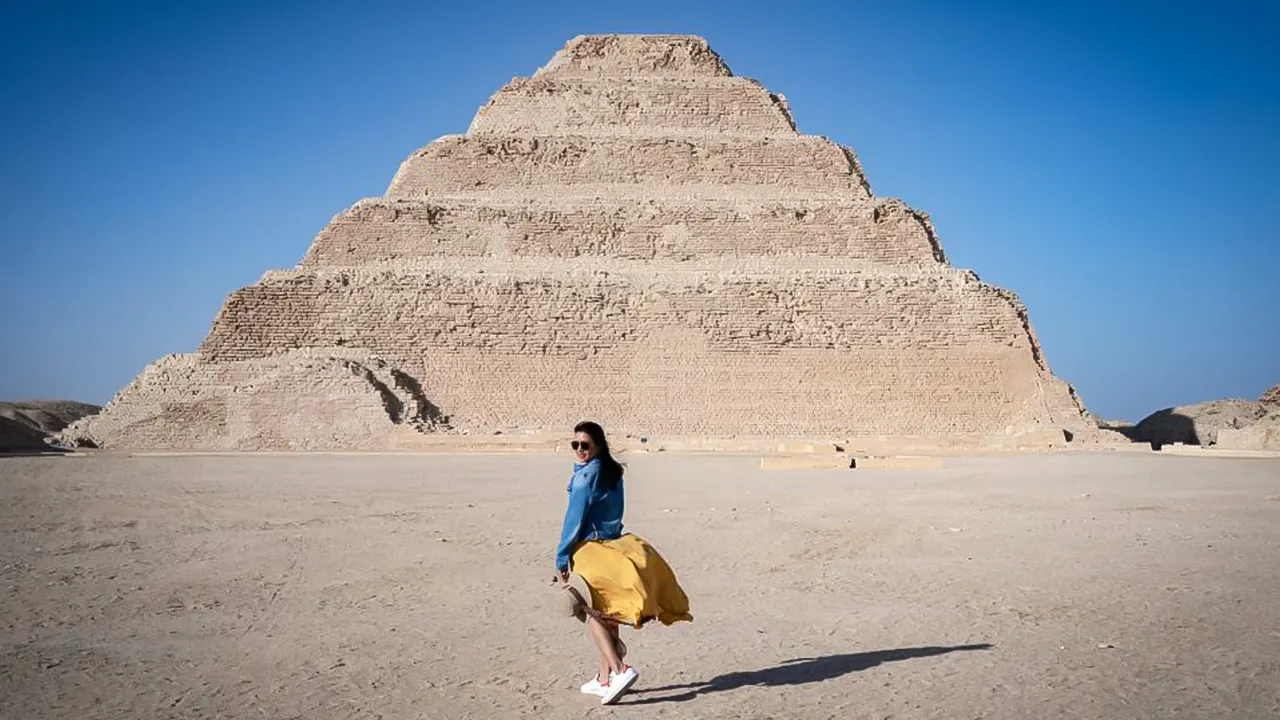 Pyramids of Giza, Sphinx, Saqqara