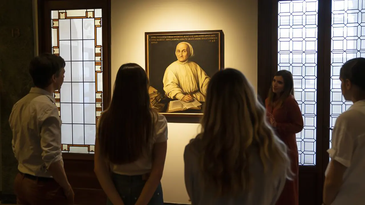 Pinacoteca gallery and Da Vinci codex