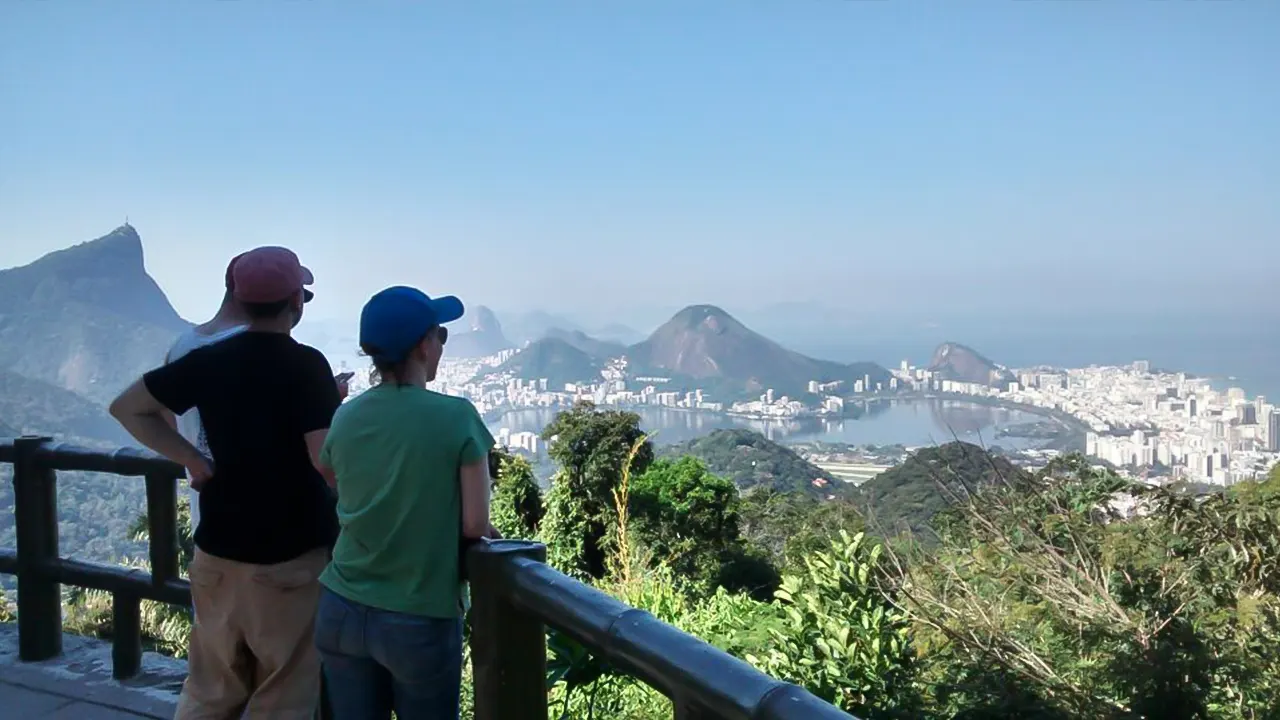 Tijuca National Park caves and waterfall walking tour
