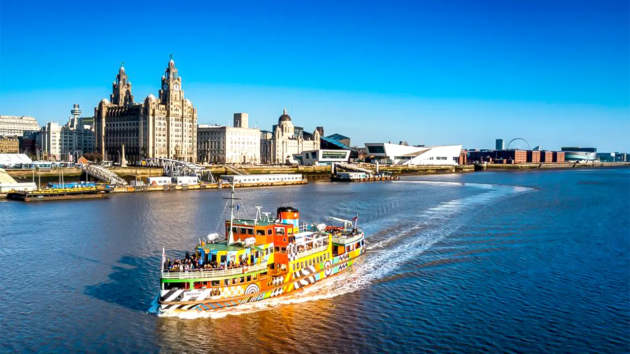 Sightseeing River Cruise on the Mersey River