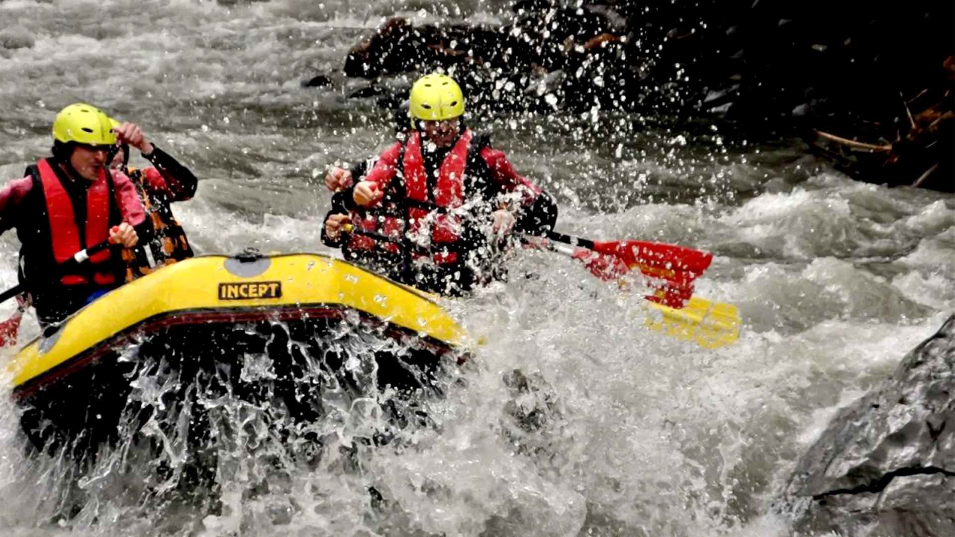 White Water Rafting on the Salzach River